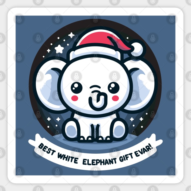 Cute Best White Elephant Gift Evar! Sticker by SubtleSplit